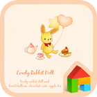 lovely rabbit doll 图标