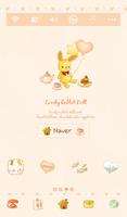 lovely rabbit doll poster