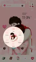 러블리걸(둘이 함께) 도돌런처 테마 Ekran Görüntüsü 3