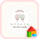 APK love love candy dodol theme