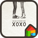 love you xoxo dodol theme aplikacja