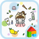 레이니(레몬 클렌징폼)도돌런처테마 APK