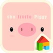 little piggy pink dodol theme