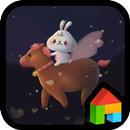 Mozzi(milky way)Dodol Theme APK