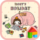 Mory's holiday Dodol Theme icône