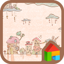 뚝딱뚝딱 신기한 재미 마을 도돌런처 테마 APK
