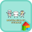 marshmallow friend dodol theme