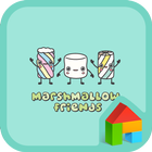 Icona marshmallow friend dodol theme