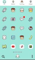 2 Schermata marshmallow friend dodol theme