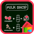 milk shop dodol theme APK