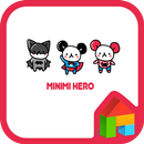 Minimi Hero(white) dodol theme APK