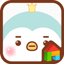 mint penguin gun dodol theme APK