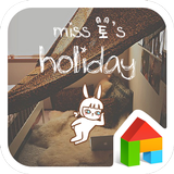 miss holiday dodol theme icône