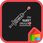 my sweet drugs dodol theme ไอคอน