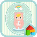 naughty angel(우유마셩) 도돌런처 테마 APK
