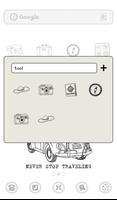 never stop travel dodol theme screenshot 2