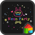 neon party 도돌런처 테마 ícone