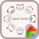 special friends(둥글게) 도돌런처 테마 APK