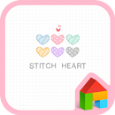 stich heart dodol theme APK