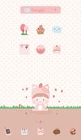 strawberry cat dodol theme Affiche