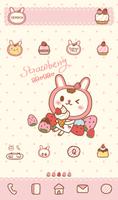 Strawberry BboBbo dodol theme penulis hantaran