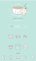 sweet latte 도돌런처 테마 Cartaz