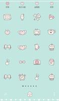 sweet latte 도돌런처 테마 imagem de tela 2