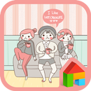스윗 티 타임 도돌런처테마 APK