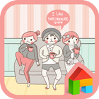 스윗 티 타임 도돌런처테마 ícone