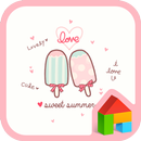 sweet summer 도돌런처 테마 APK