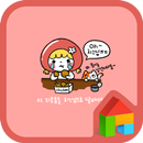 peach peach dodol theme APK