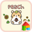 peach sunflower dodol theme