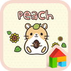 peach sunflower icône