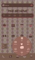 Pink brownie Dodol Theme screenshot 2