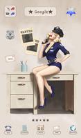 pinup girl arrested dodol Affiche