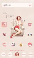 pinup girl perfume dodol theme poster
