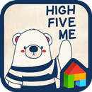 Puchi(High Five Me) 도돌런처 테마 APK