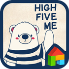 Puchi(High Five Me) 도돌런처 테마 icône