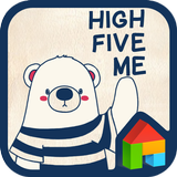 Puchi(High Five Me) 도돌런처 테마 ícone