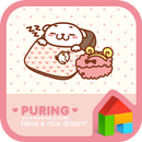 귀요미푸링(굿나잇) 도돌런처 테마 APK