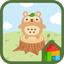 너구리의 휴식 도돌런처테마 APK