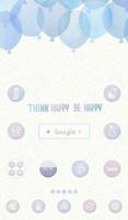 think happy be happy poster