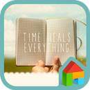 Time heals everything 도돌런처 테마 APK