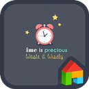 time is precious 도돌런처 테마 APK