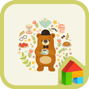 tingting tea time dodol theme APK