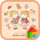 쌍둥이자매 엠마앤니키타 도돌런처테마 APK