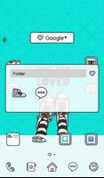 you are loved mint dodol theme syot layar 1