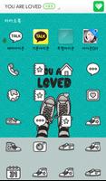 you are loved mint dodol theme syot layar 3