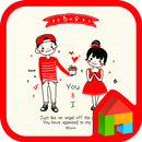 You&I(gift) 도돌런처 테마 APK