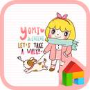 요미(치치랑산책) 도돌런처 테마 APK
